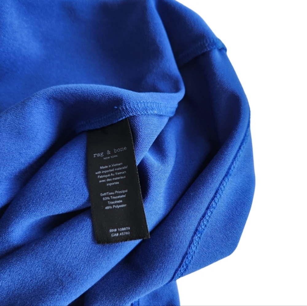 Rag & bone Allegra Dress   Pacyfic  Blue - Picture 7 of 8